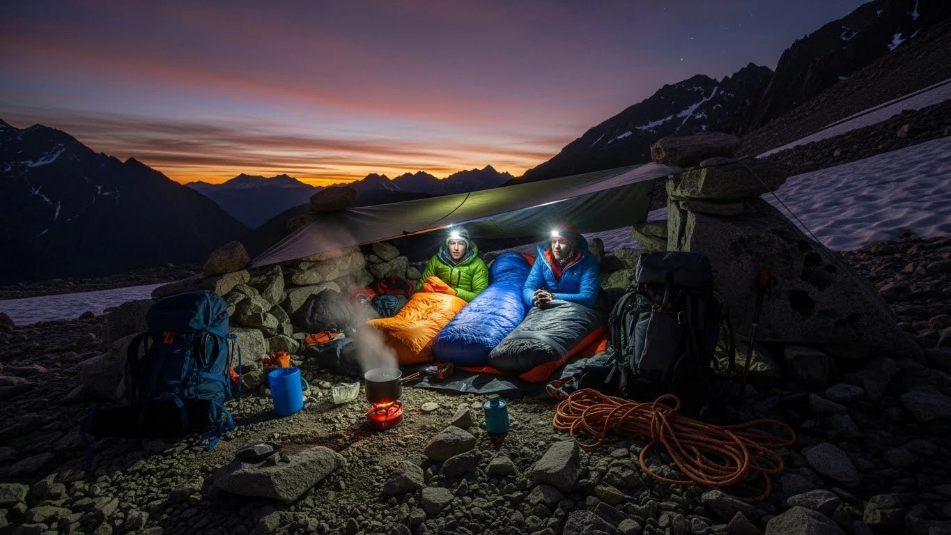 Examples of “Bivouac”