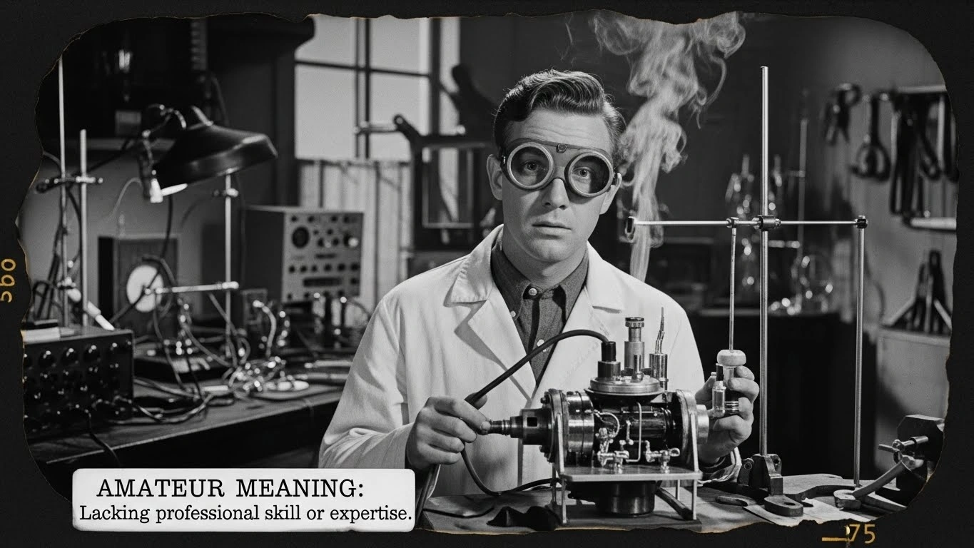 How People Use “Amature” in Real Conversations