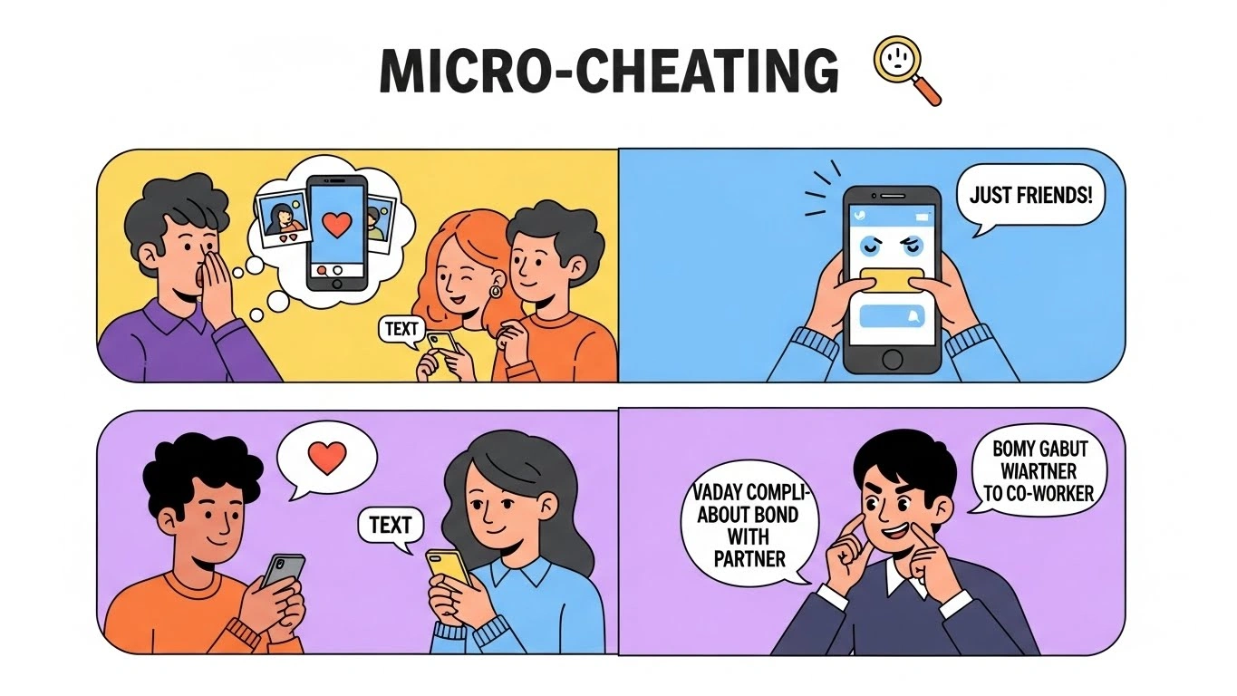 Real-Life Examples of “Micro Cheating” in Text Messages