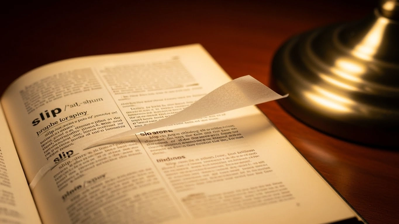 Real-Life Examples of “Slip” in Text Messages