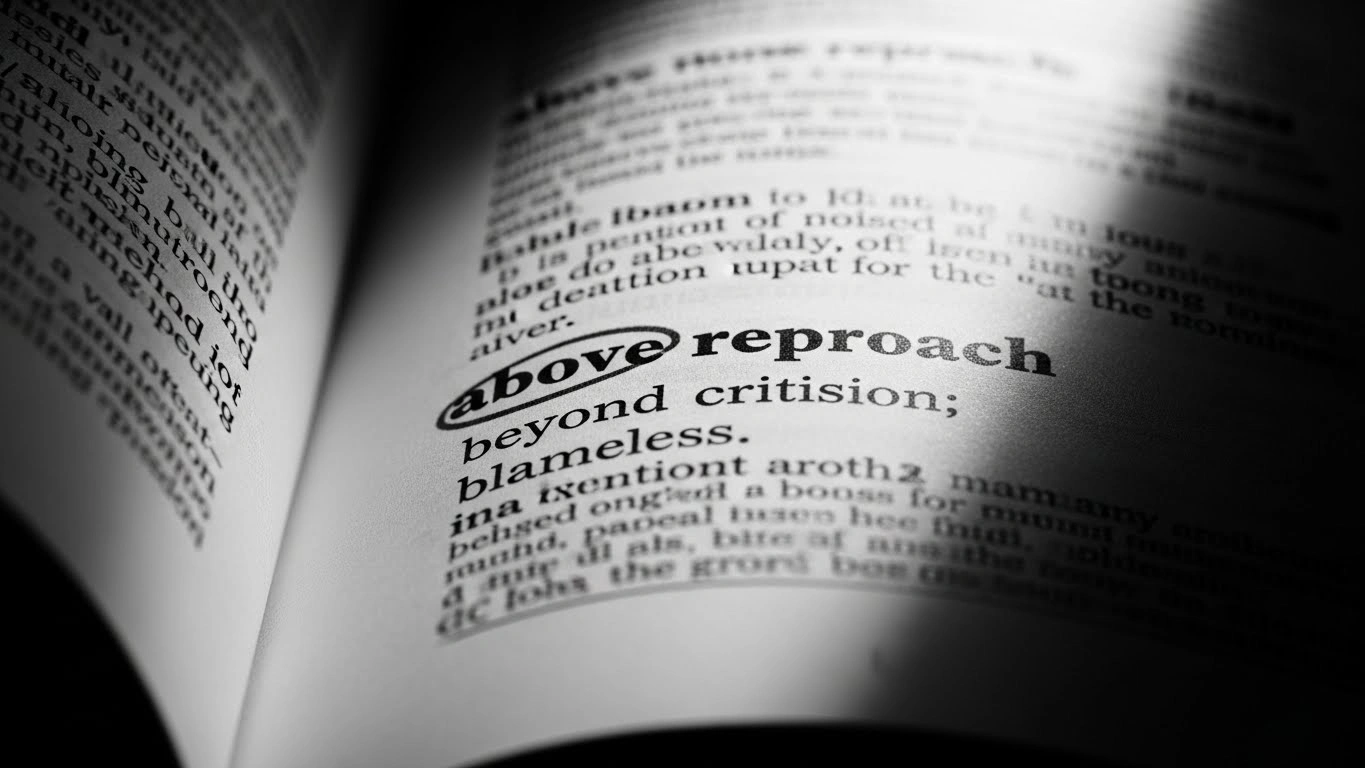 Real-Life Examples of “above reaproach” in Text Messages