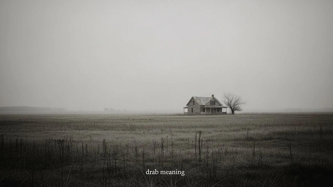 Real-Life Examples of “drab” in Text Messages