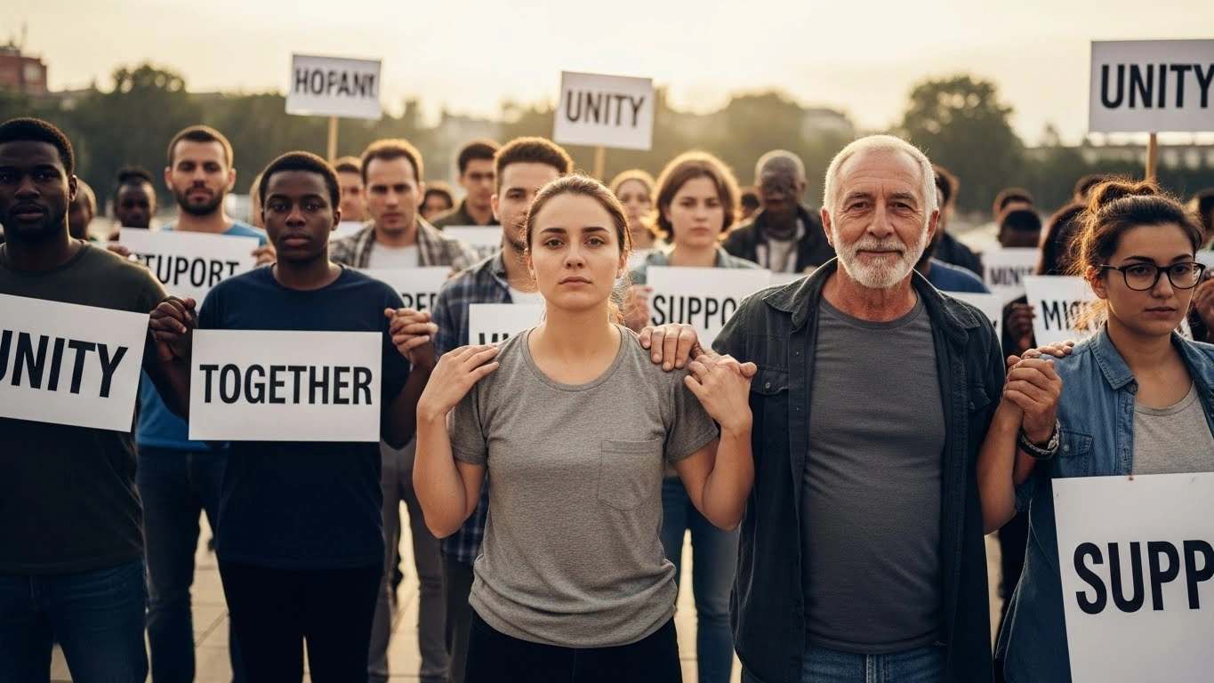 Real-Life Examples of “solidarity” in Text Messages