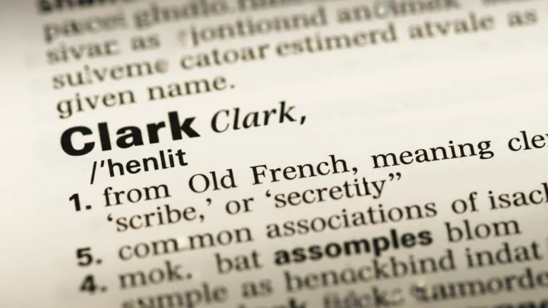clark meaning