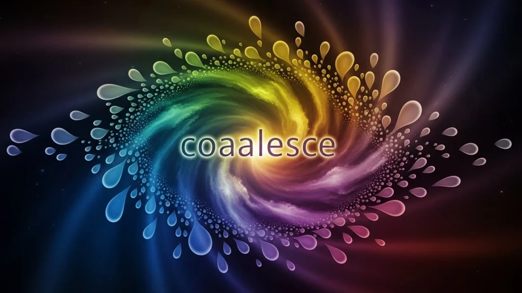 coalesce meaning