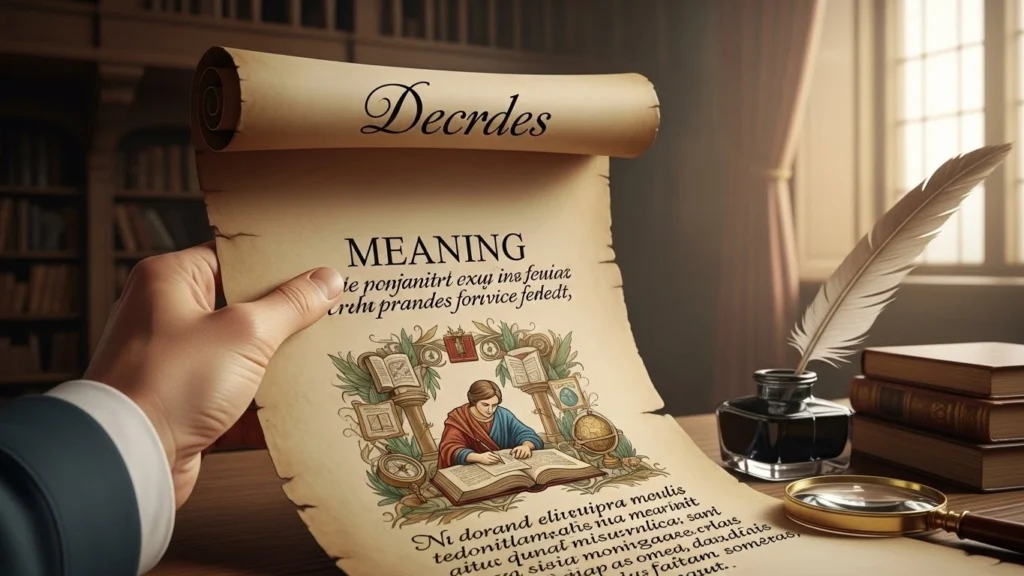 decree meaning