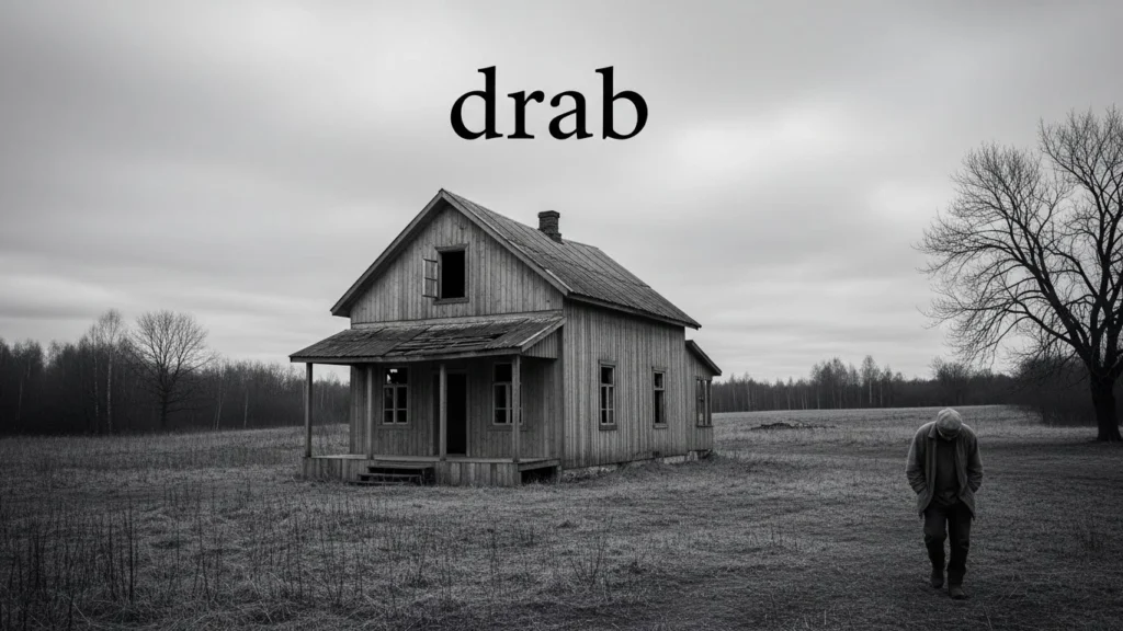 drab meaning