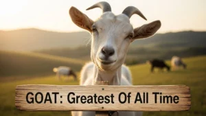 goat meaning slang