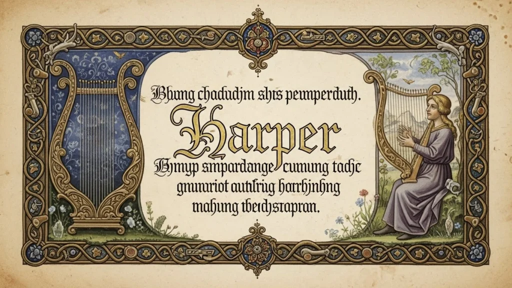 harper name meaning
