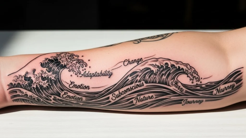 wave tattoo meaning