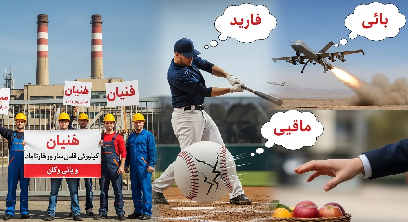 Strike Meaning in Farsi