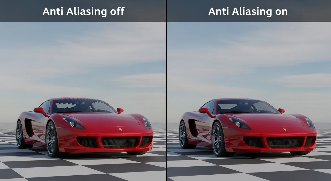 Anti-Aliasing On or Off