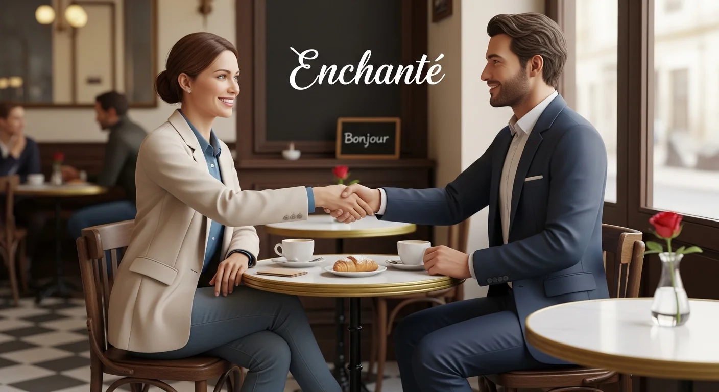 Bonjour Enchanté Meaning