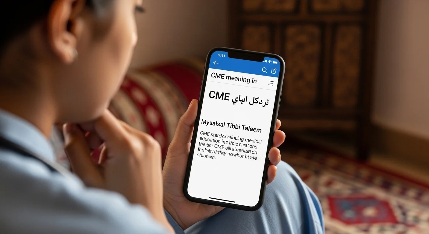 CME Meaning in Urdu