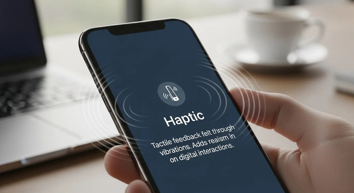 Haptic Meaning in iPhone