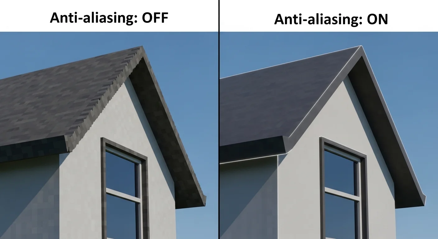Is Higher Anti-Aliasing Better