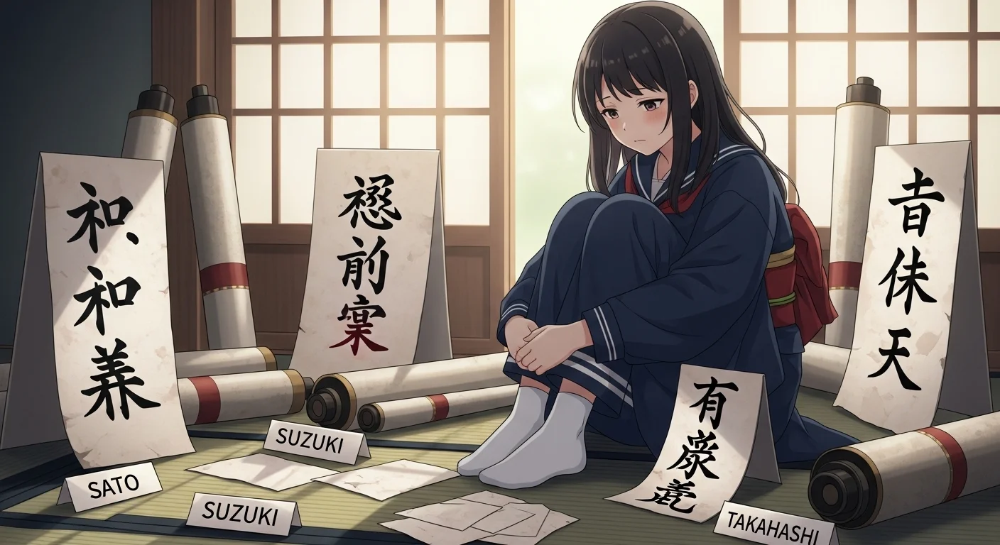 Japanese Girl Names with Dark Meanings