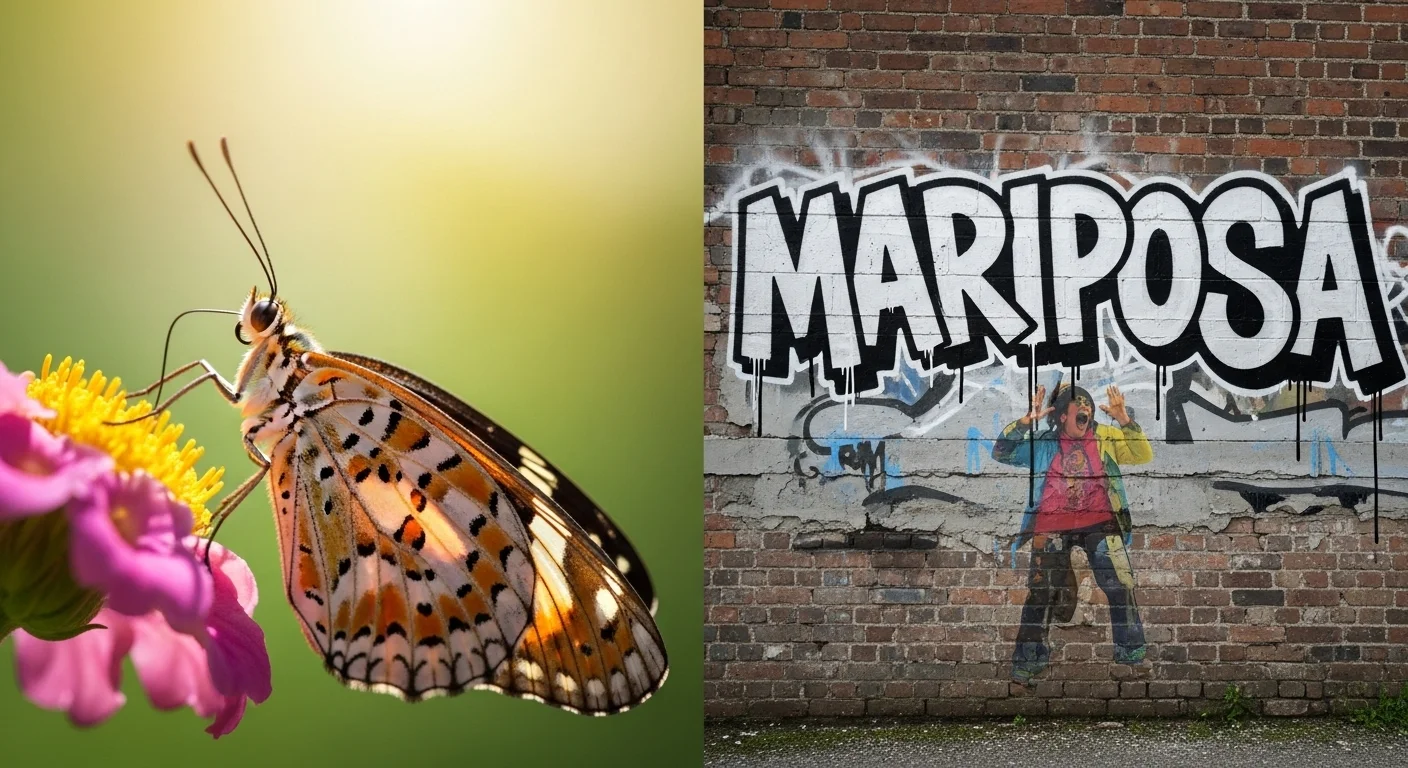 Mariposa Meaning in English