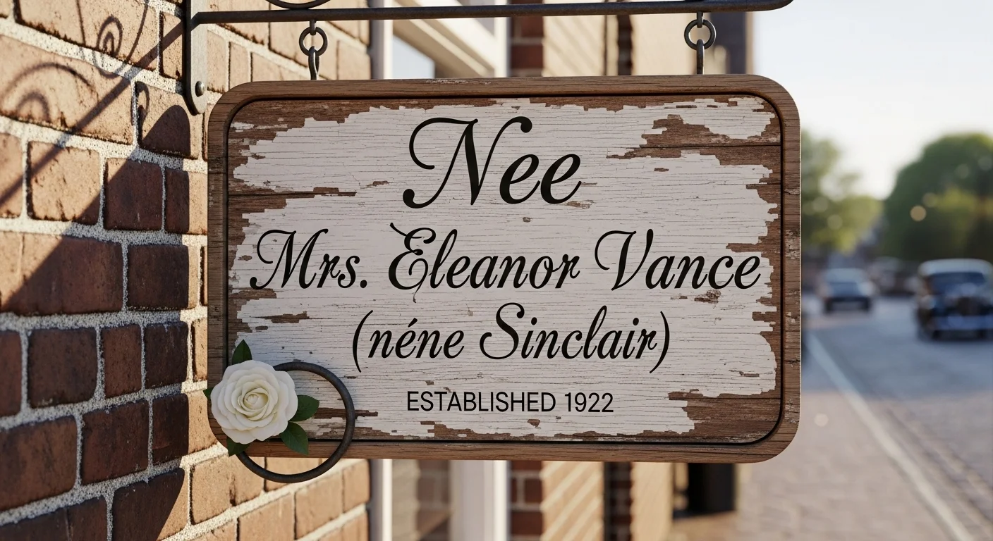 Nee Meaning in English