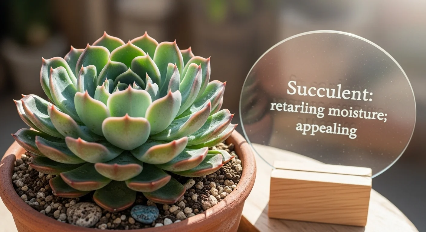 Succulent Meaning in English