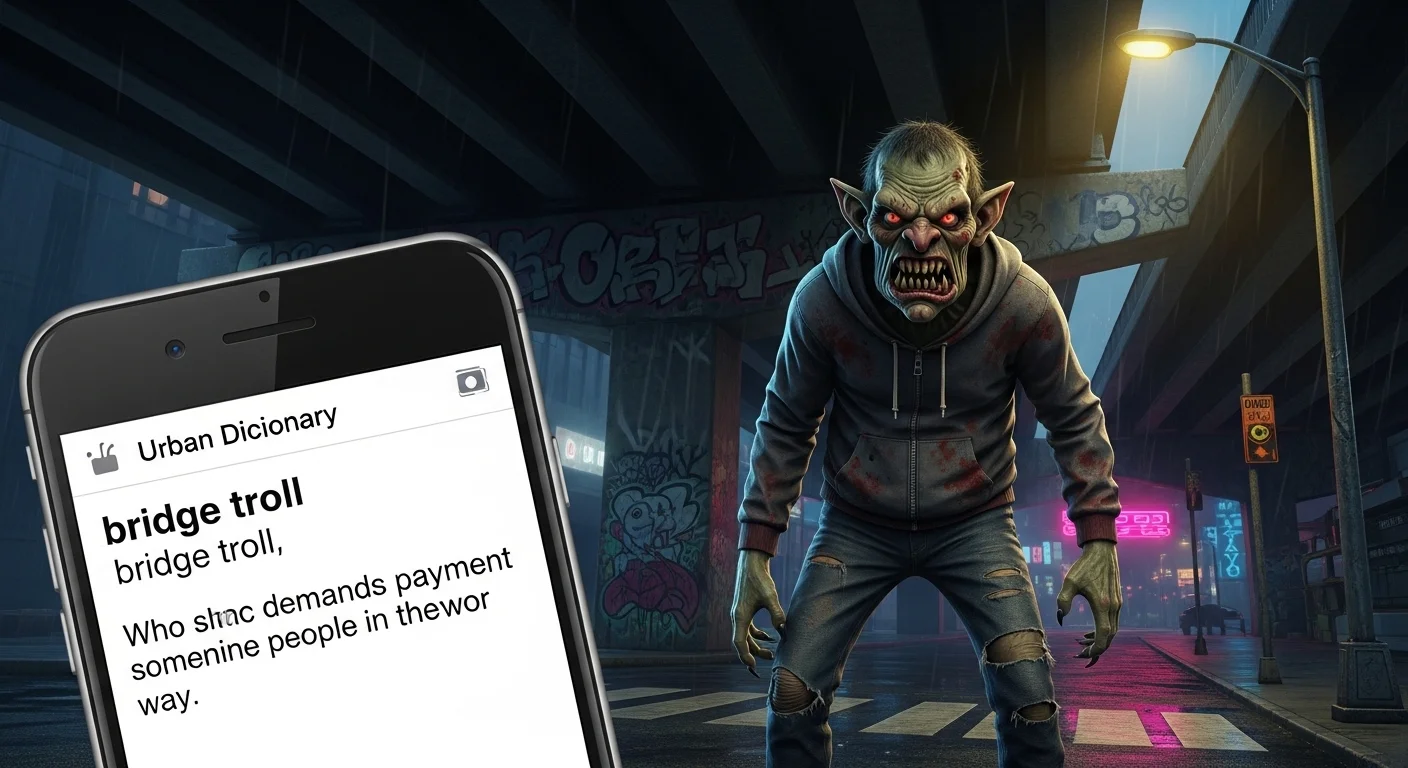 What Does “Bridge Troll” Mean in Online Conversations