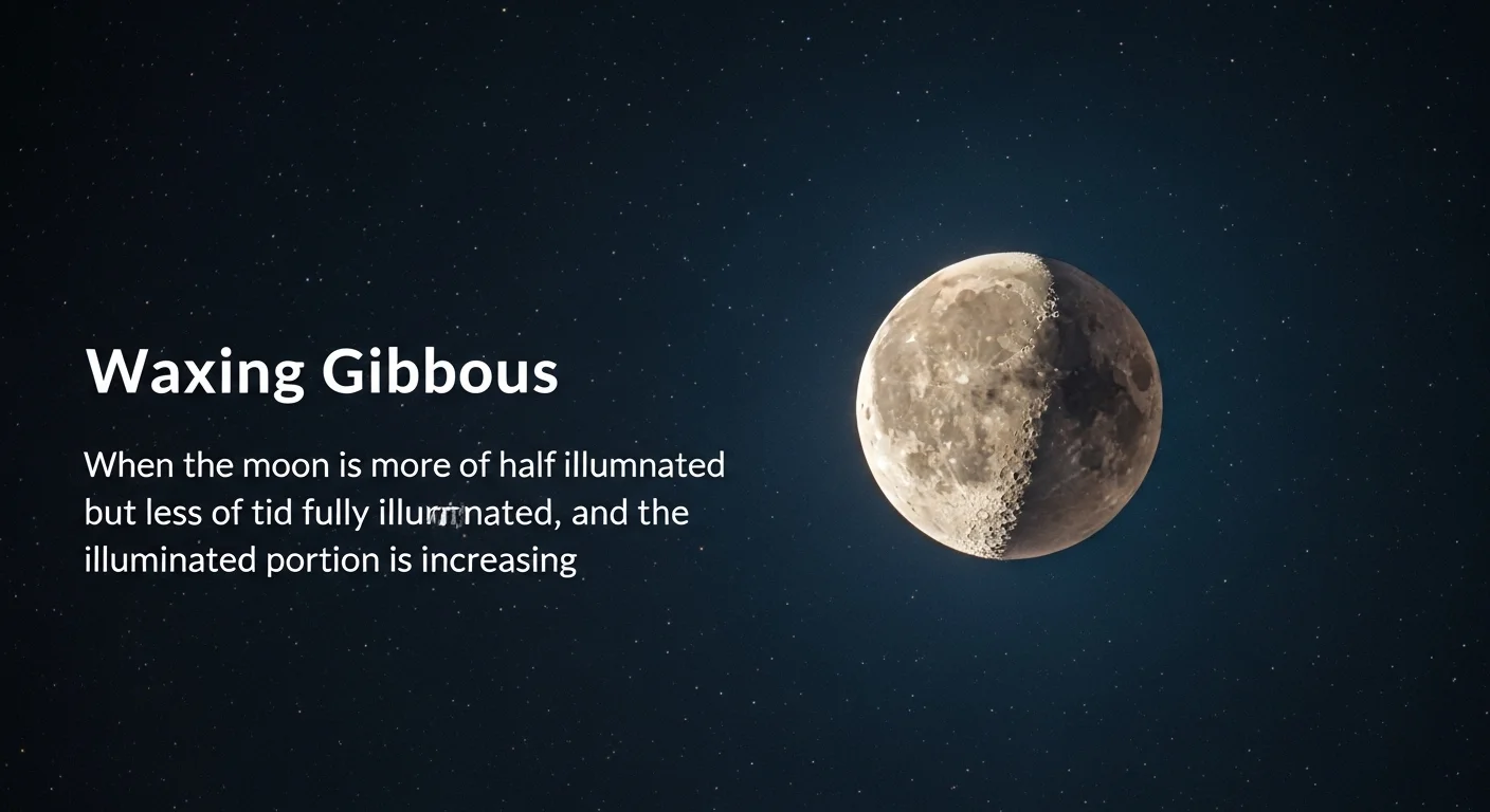What Does “Gibbous Meaning” Mean