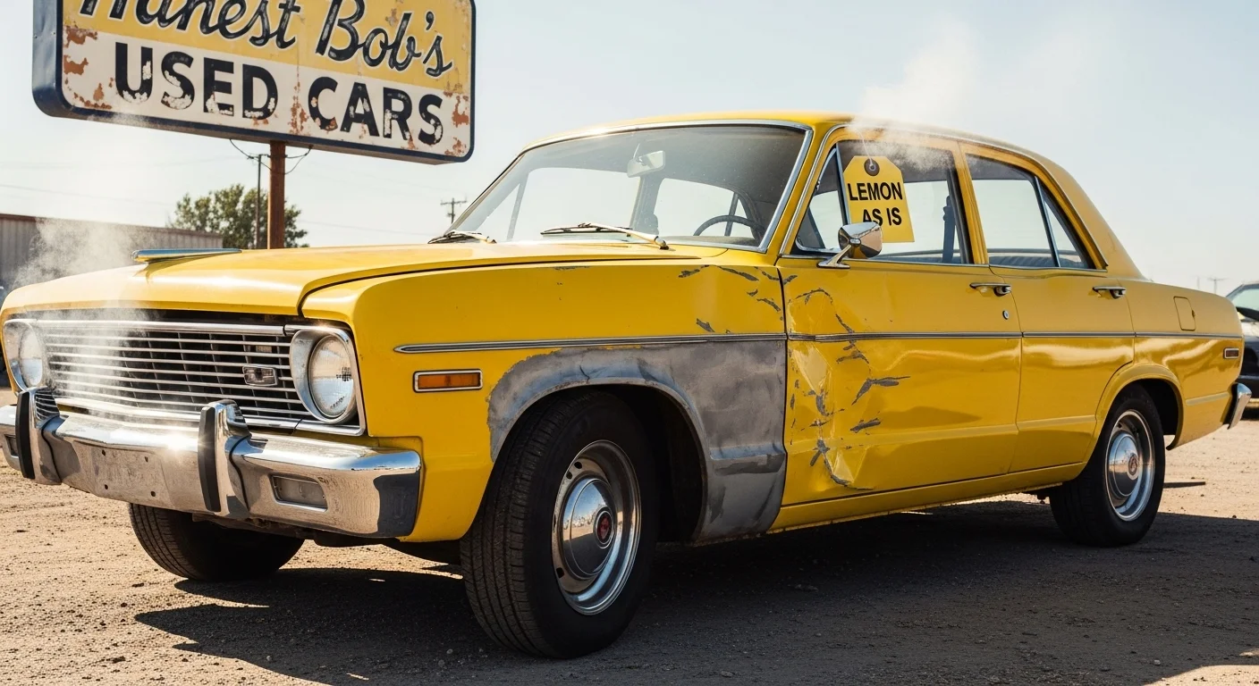 Why Is It Called a Lemon Car