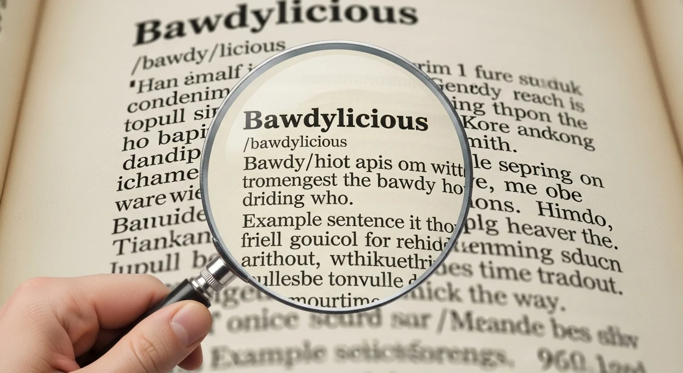 Bawdy humor meaning