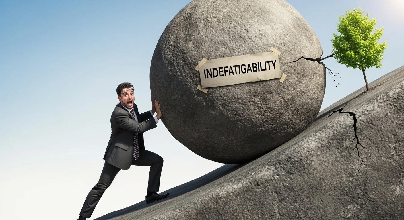 Indefatigability meaning