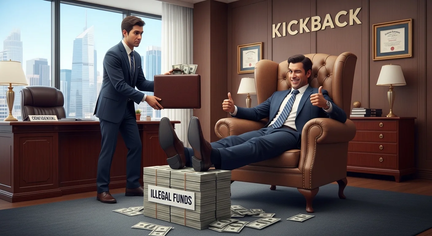 Kickback meaning in business