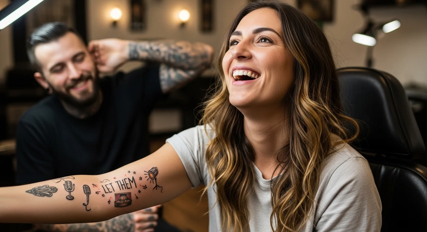 Let Them tattoo meaning woman