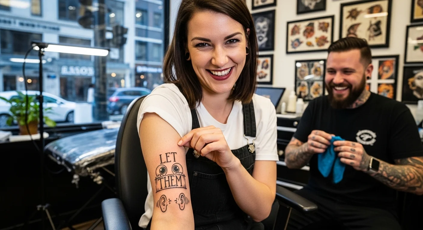 Let them tattoo meaning on wrist