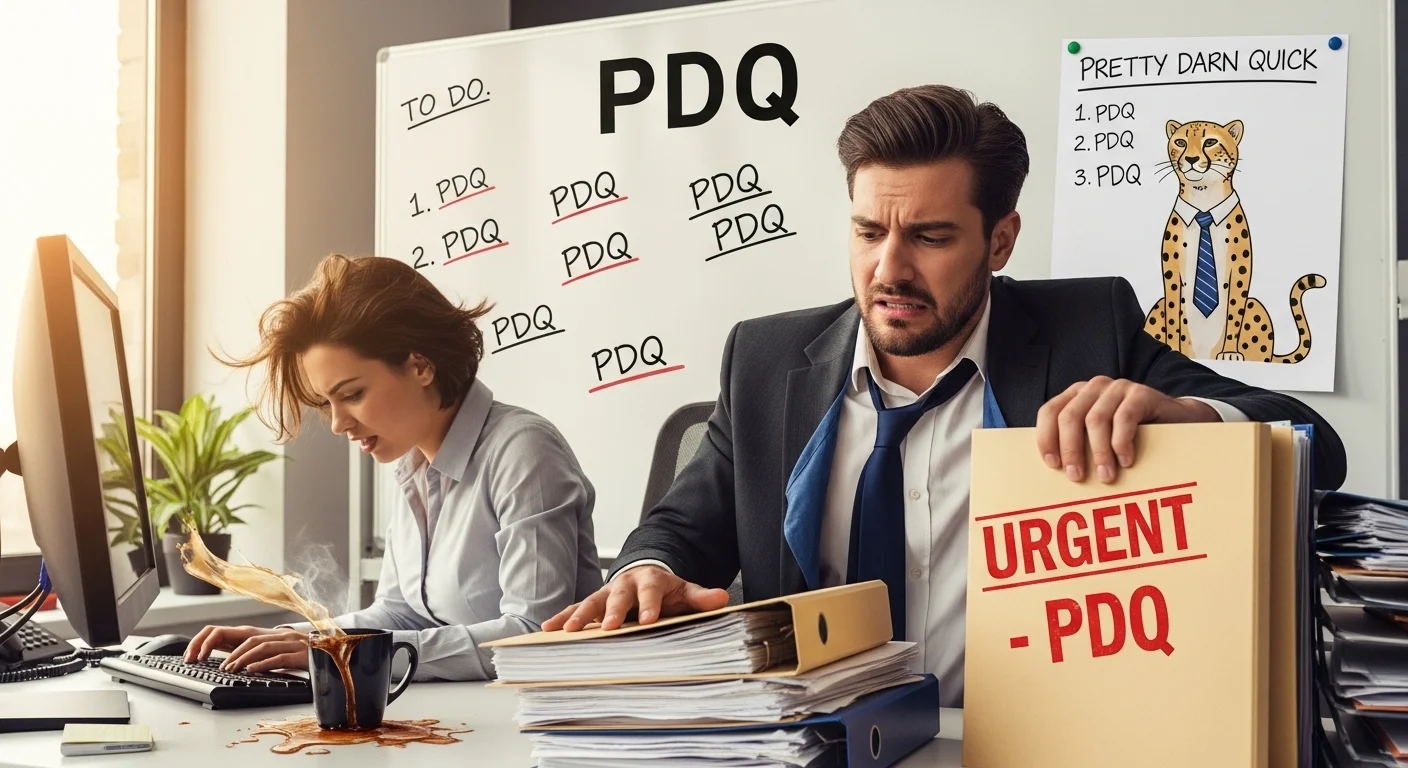 PDQ meaning in business
